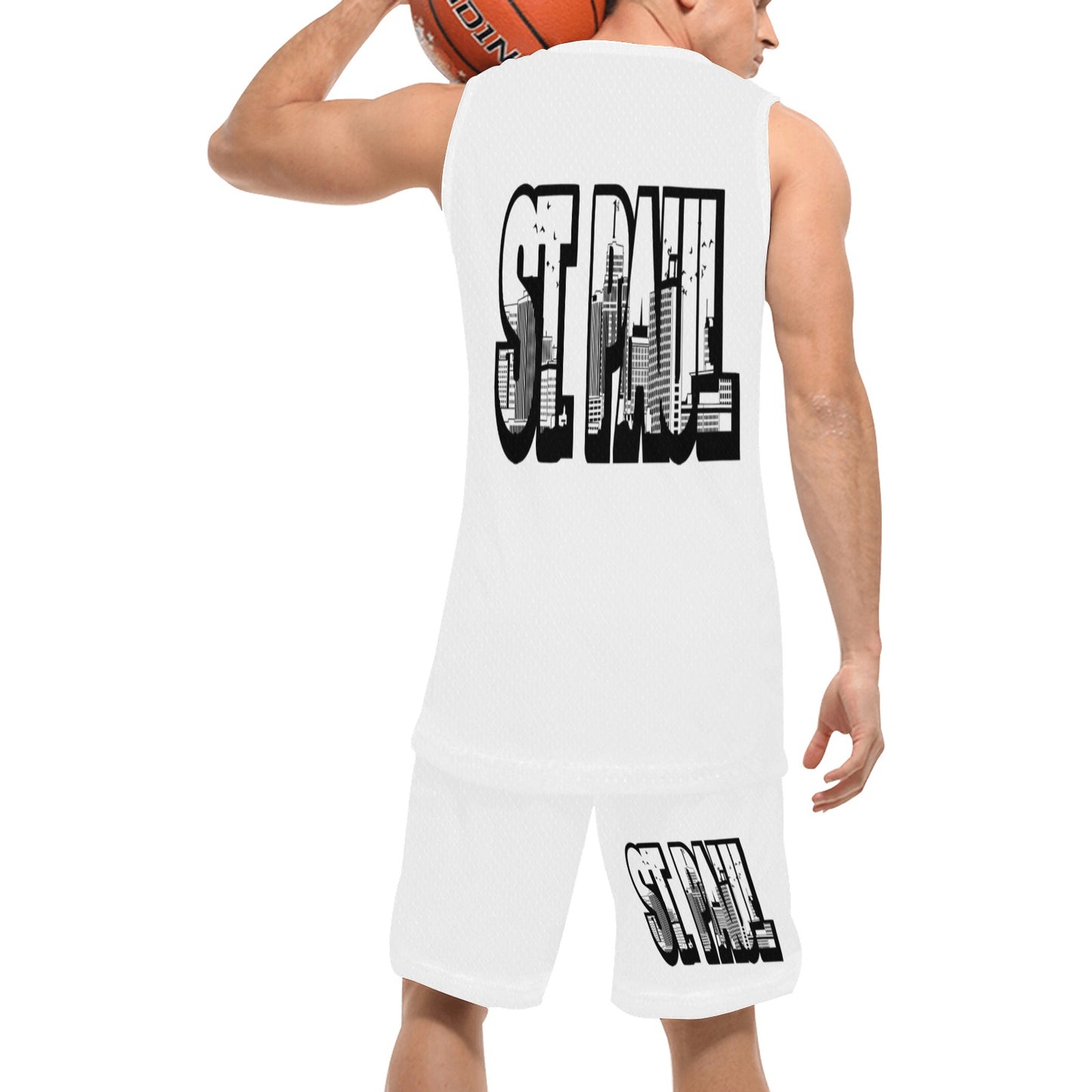 Green Modern Fundraising Instagram Post (4) Basketball Uniform with Pocket