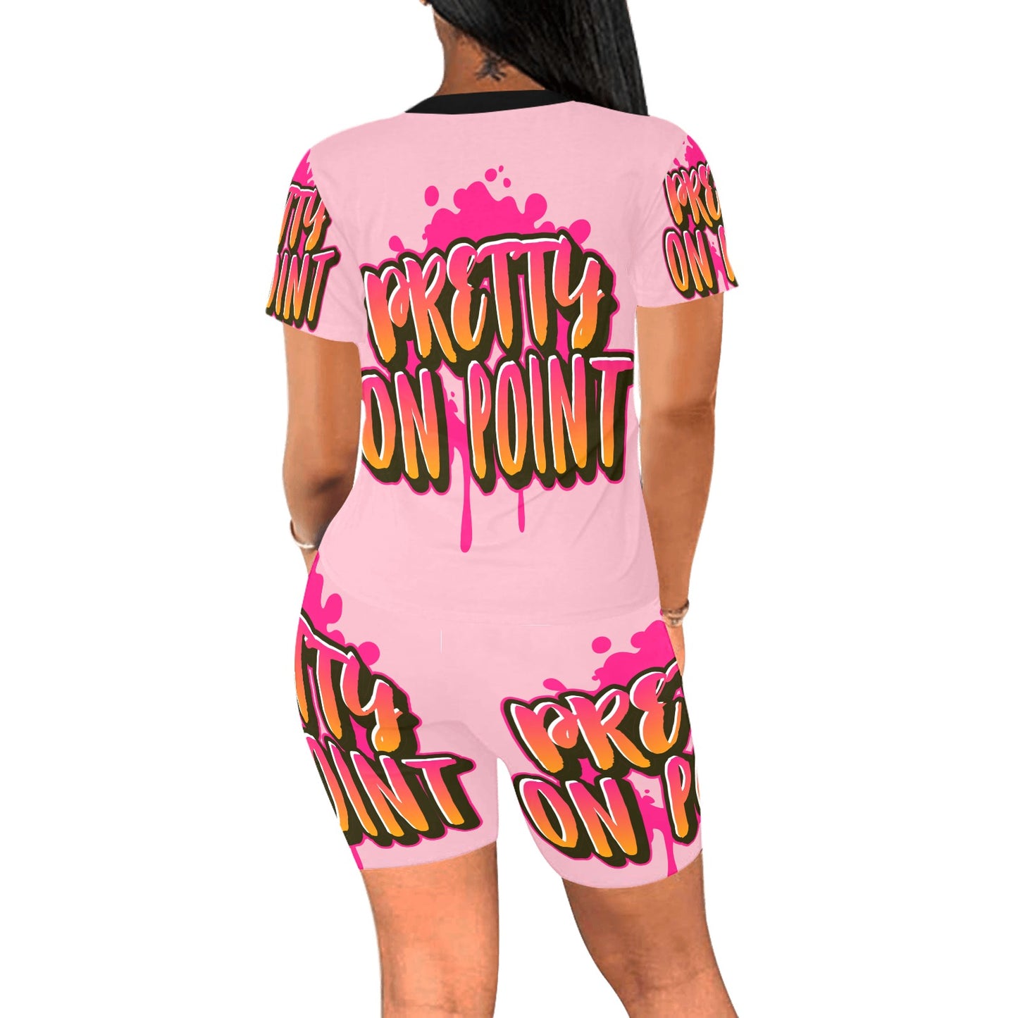 IMG-5460 Women's Short Yoga Set