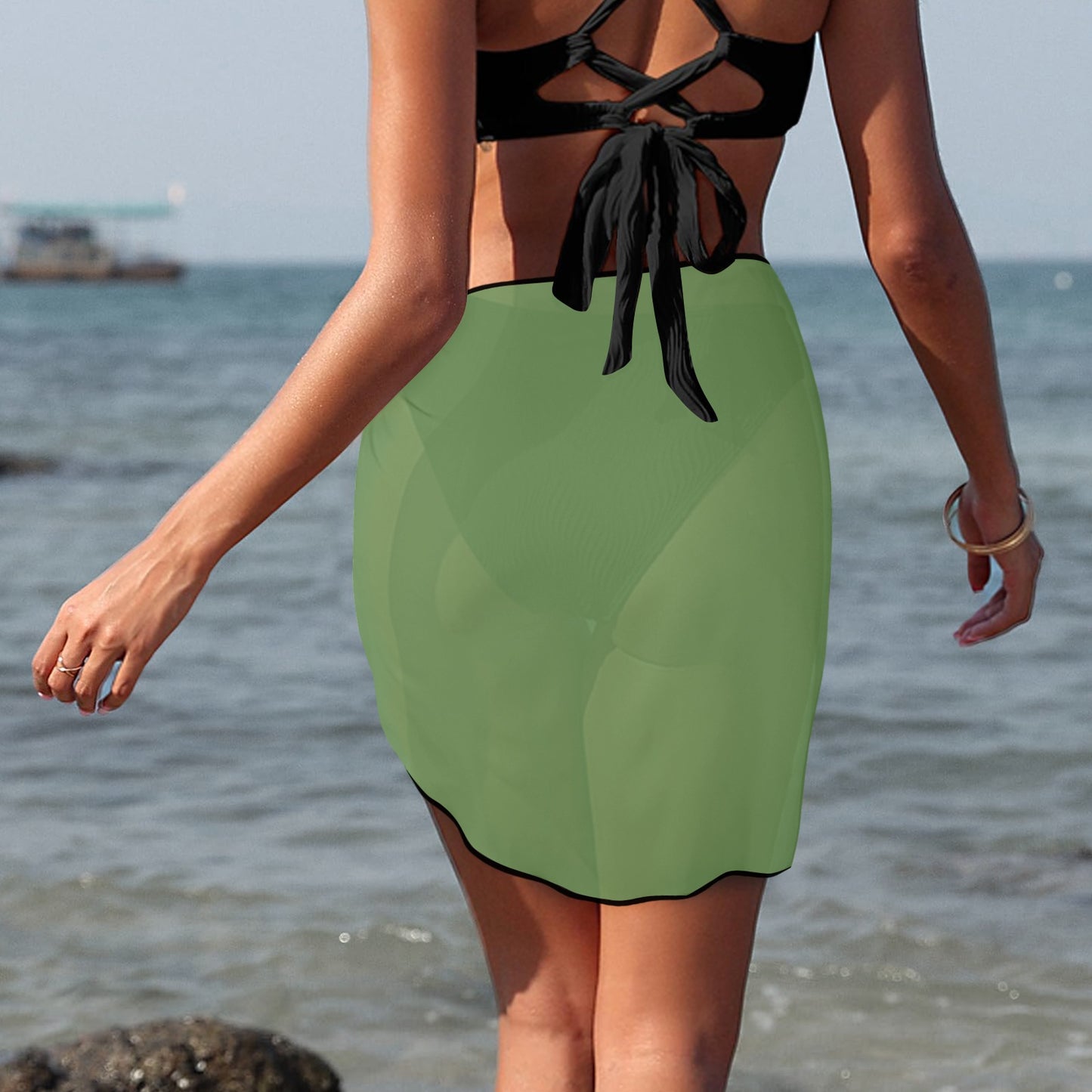 Copy of Copy of Copy of Joe Peezy Wear LLC (60 x 40 in) (4320 x 2880 px) Beach Sarong Wrap