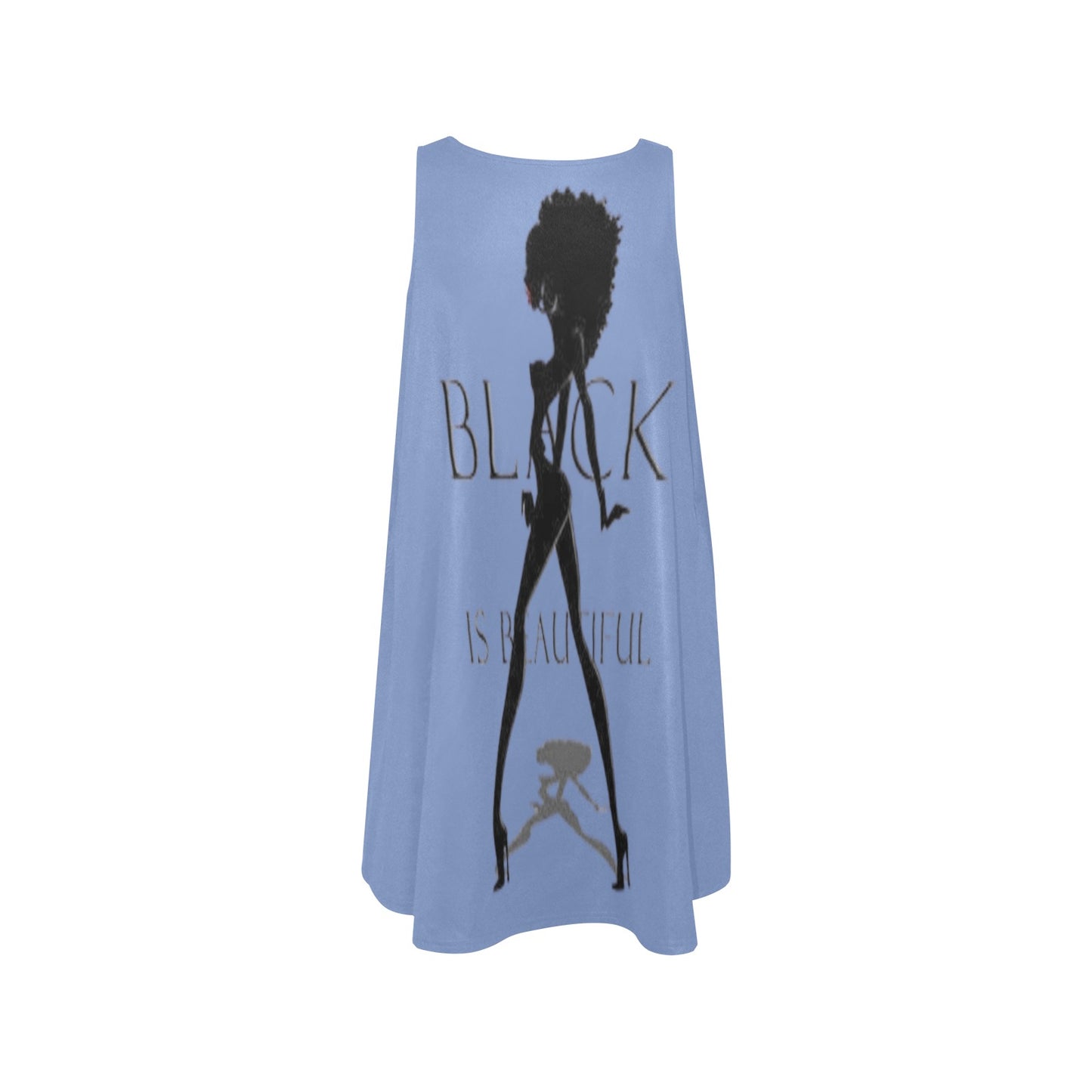 Copy of Copy of Copy of Joe Peezy Wear LLC (60 x 40 in) (4320 x 2880 px) Sleeveless A-Line Pocket Dress (Model D57)