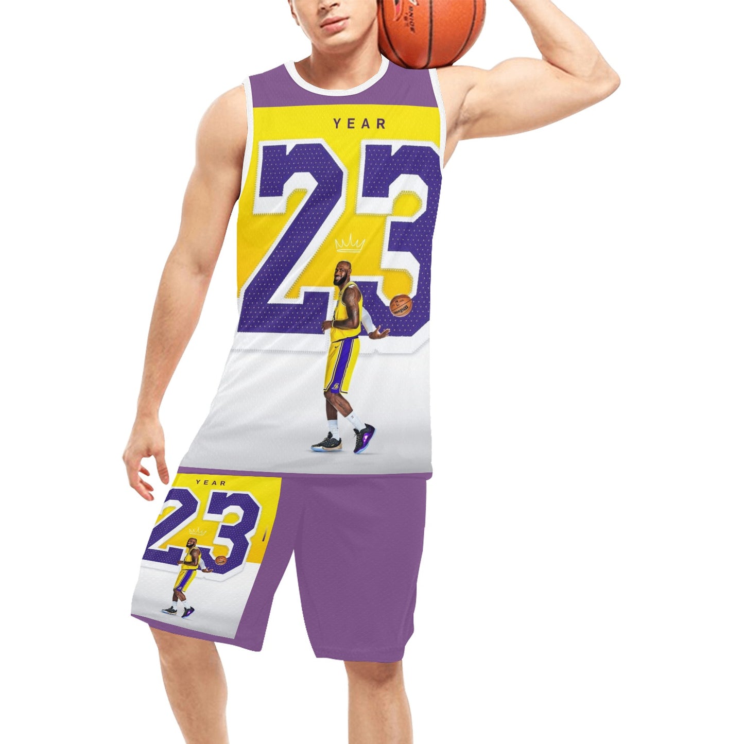 Green Modern Fundraising Instagram Post (4) Basketball Uniform with Pocket