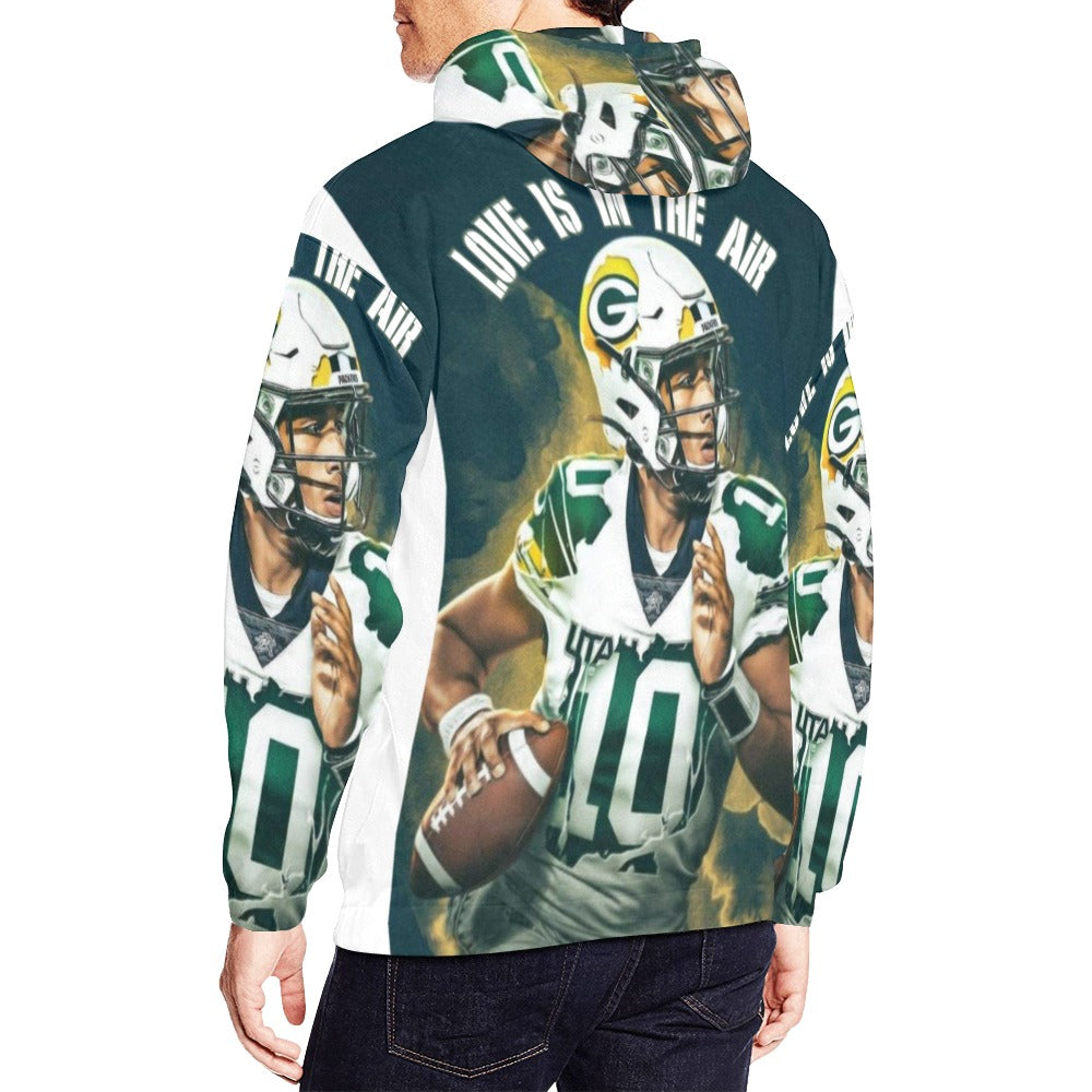 sample All Over Print Hoodie for Men (USA Size) (Model H13)