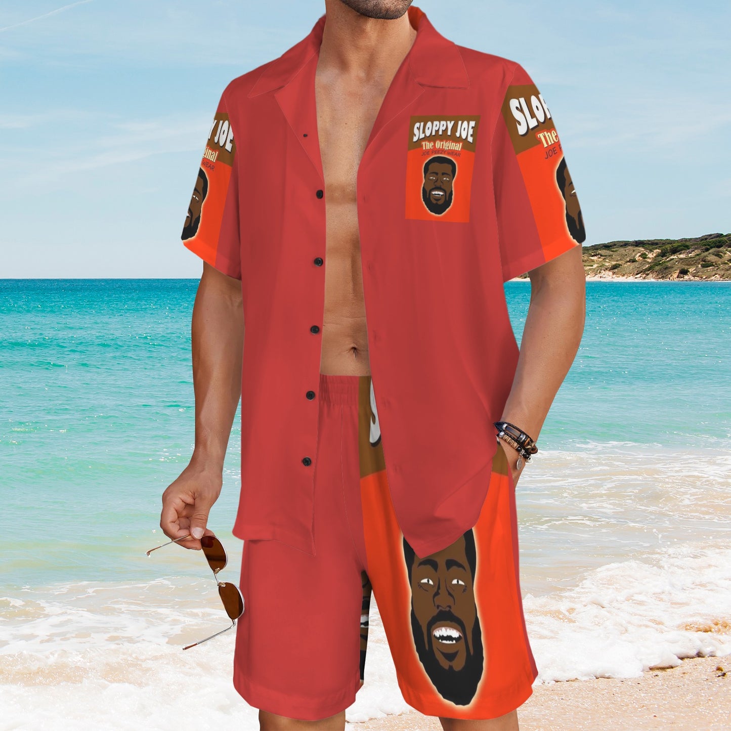FB_IMG_1768968868246 Men's Shirt and Shorts Outfit