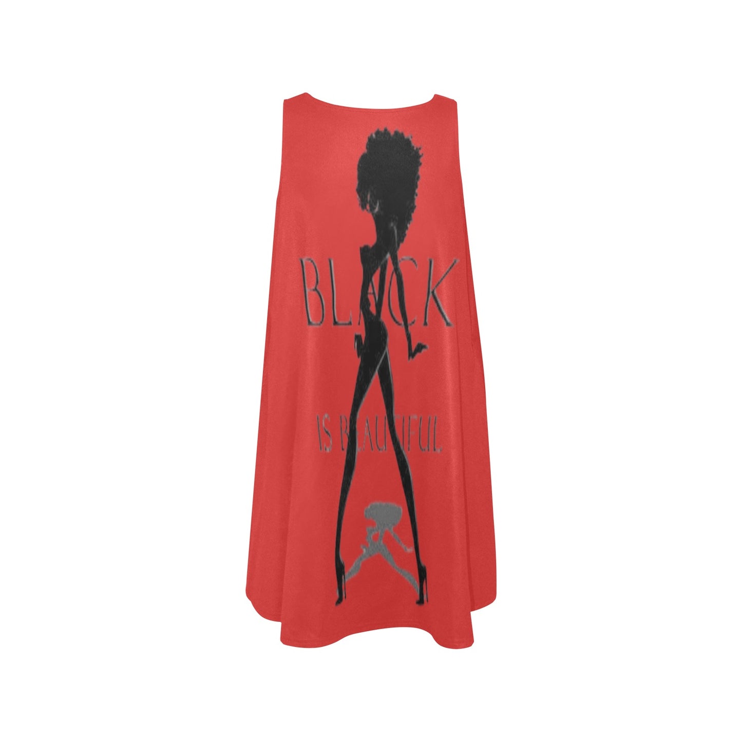 Copy of Copy of Copy of Joe Peezy Wear LLC (60 x 40 in) (4320 x 2880 px) Sleeveless A-Line Pocket Dress (Model D57)
